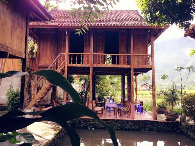 Linh Soi Homestay Mai Chau Exteriör bild